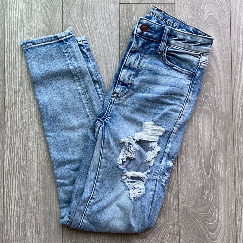 AE Highest rise jegging crop